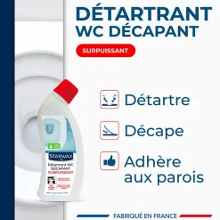 Starwax Détartrant gel WC bec directionnel 750g