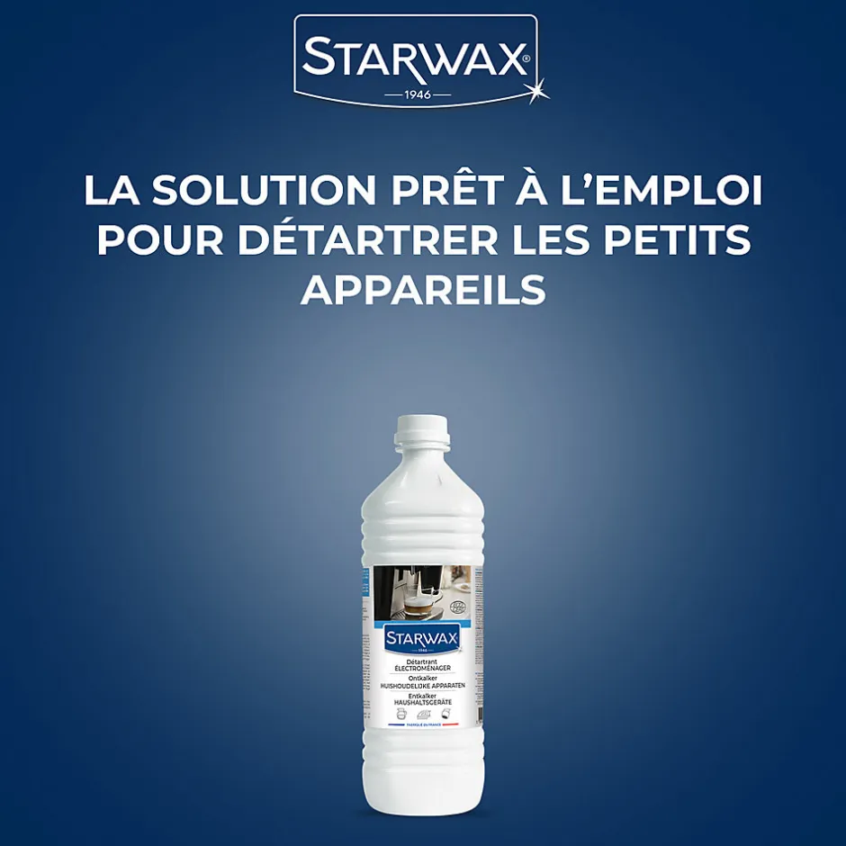 Starwax Détartrant électroménager Ecocert 1L