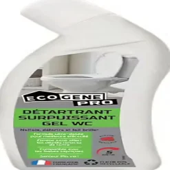 Ecogene Détartrant surpuissant pour WC - En gel - 750 ml -