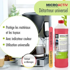 Höfer Chemie Détartrant Universel Microactiv Avec Indicateur De Couleur Pour Machines À Café Entièrement Automatiques En Bidon De 2 x 5 L Best