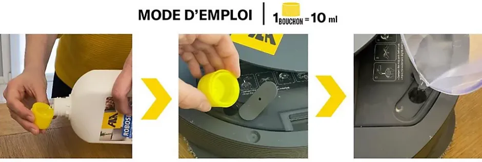 Fila Détergent concentré pour robot et nettoyeur de sol - Bouteille de 1 litre Clearance
