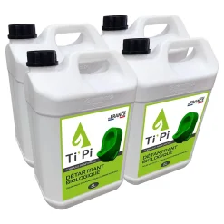 Ti'Pi Détratrant biologique pour valve et canalisations - Formule renforcée - Urinoir - 4x5L Outlet