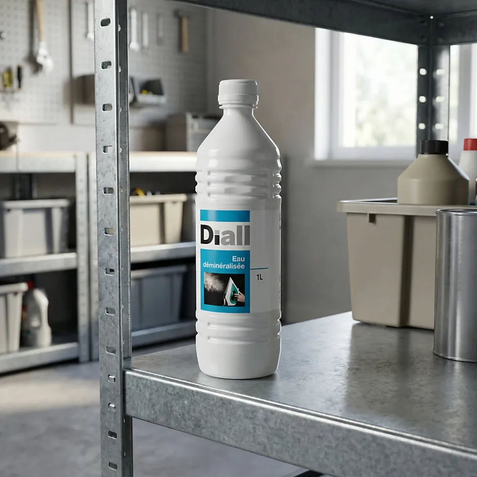 Diall Eau déminéralisée anti-calcaire et anti-tartre 1L