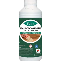 Phebus Eau oxygénée prêt à l'emploi 1L 12% New
