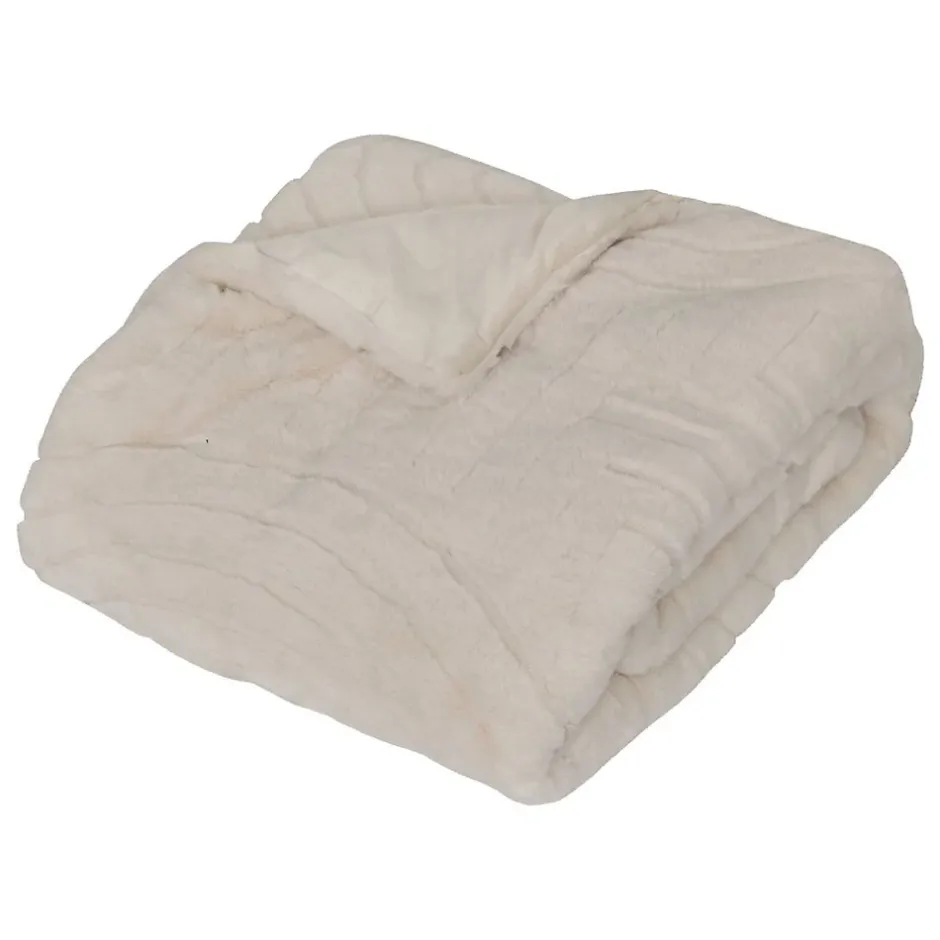 Atmosphera Créateur D'Intérieur Edredon Arka ivoire 180x80cm - Atmosphera Discount