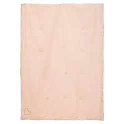 Atmosphera Créateur D'Intérieur Edredon Lili en gaze de coton 100x140cm blanc - Atmosphera Best