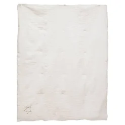 Atmosphera Créateur D'Intérieur Edredon Lili en gaze de coton 100x140cm blanc - Atmosphera Outlet