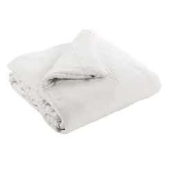 L'Effet Papillon Edredon ou Bout de lit "Gaïa" toutes dimensions "Gaze de Coton" - Gaia Chantilly - 180 x 240 cm Discount