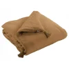 L'Effet Papillon Edredon ou Bout de lit "Gaïa" toutes dimensions "Gaze de Coton" - Gaïa Camel - 150 x 150 cm Online
