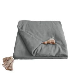 Enjoy Home Edredon Panama avec pompons jute