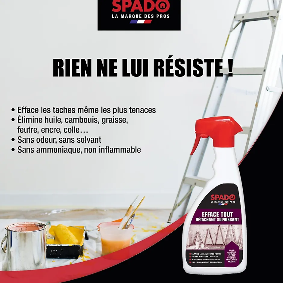 Spado Efface Tout détachant surpuissant 500ml Pro