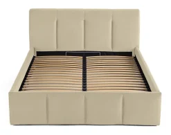Lisa Design Elysia - lit coffre - 140x190 - en velours - sommier inclus - Sale