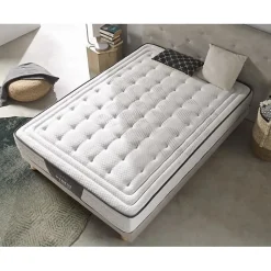 Eccox Ensachage matelas à ressorts 120x180 cm hybride exclusif Fermeté moyen haut.