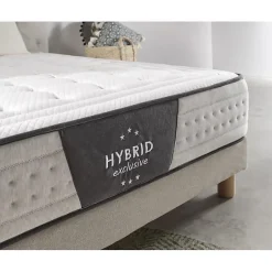 Eccox Ensachage matelas à ressorts 120x180 cm hybride exclusif Fermeté moyen haut.