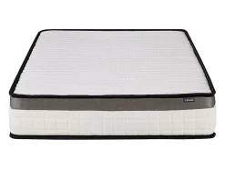 Vente-unique Ensemble 90 x 200 cm cadre à lattes + matelas mousse mémoire de forme ép.19cm - ORTHOMEMORY de YSMÉE