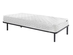 Vente-unique Ensemble 90 x 190 cm cadre à lattes + matelas mémoire de forme ép.15cm - PELOPS de YSMÉE Hot