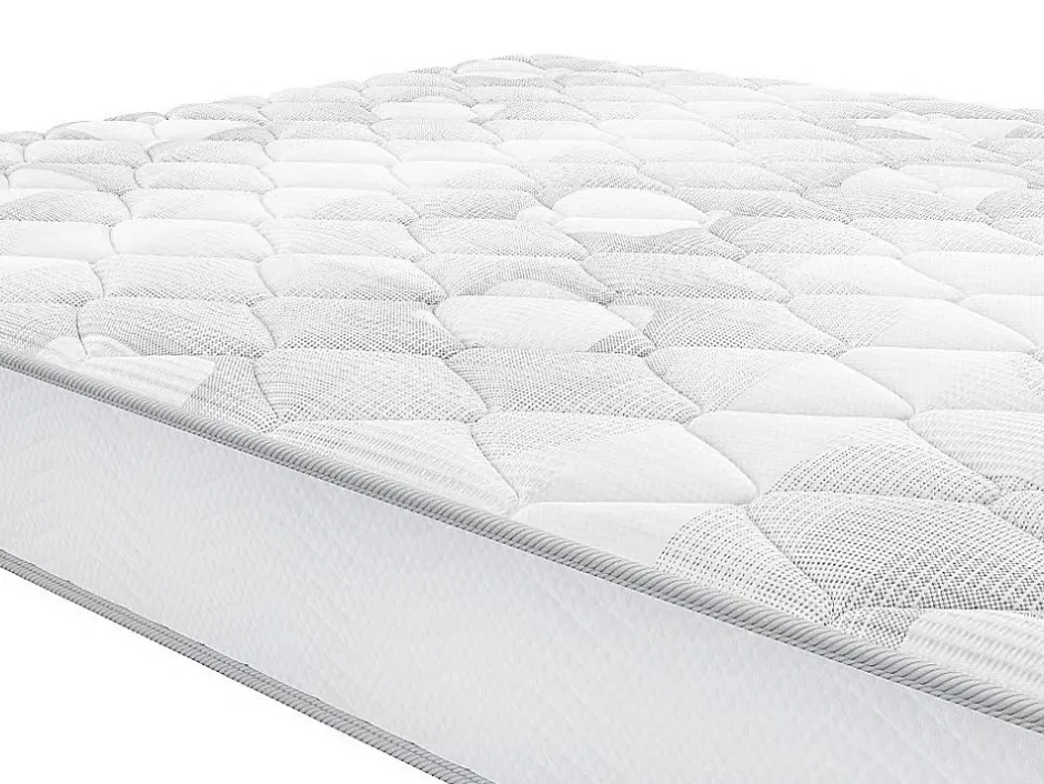 Vente-unique Ensemble 140 x 190 cm sommier + matelas ressorts ensachés ép.20cm - SONGE de YSMÉE