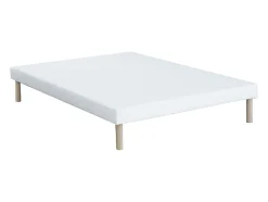 Vente-unique Ensemble 140 x 190 cm sommier + matelas ressorts ensachés ép.20cm - SONGE de YSMÉE