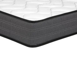 Vente-unique Ensemble 140 x 190 cm sommier + matelas ressorts ensachés ép.20cm - AMBRACIE de YSMÉE