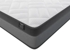Vente-unique Ensemble 140 x 190 cm sommier + matelas ressorts ensachés et mémoire de forme ép.24cm - ILLUSION de YSMÉE