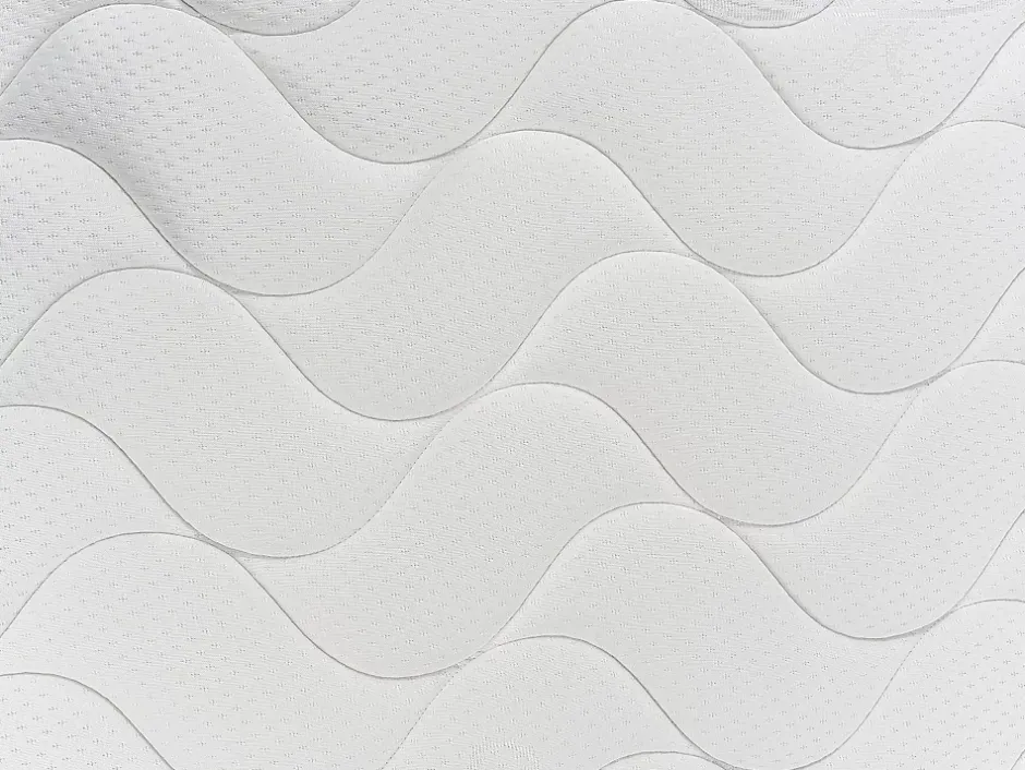Vente-unique Ensemble 140 x 190 cm sommier coffre naturel clair + matelas ressorts ensachés 7 zones et mémoire de forme ép.24cm - MERISI de Online