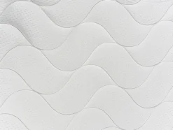 Vente-unique Ensemble 160 x 200 cm sommier coffre blanc + matelas ressorts ensachés 7 zones et mémoire de forme ép.24cm - MERISI de YSMÉE
