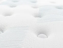 Vente-unique Ensemble 180 x 200 cm sommier coffre naturel clair + matelas ressorts ensachés 7 zones et accueil gel à mémoire de forme ép.23cm - New