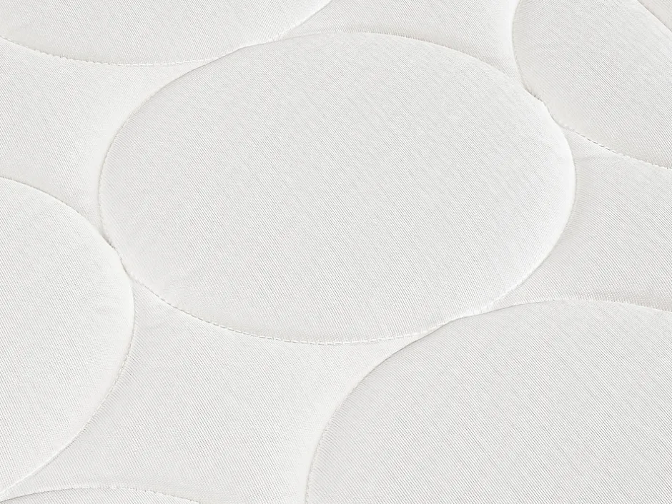 Vente-unique Ensemble 180 x 200 cm sommier coffre naturel clair + matelas hybride ressorts ensachés ép.30cm - MARQUIS de PALACIO