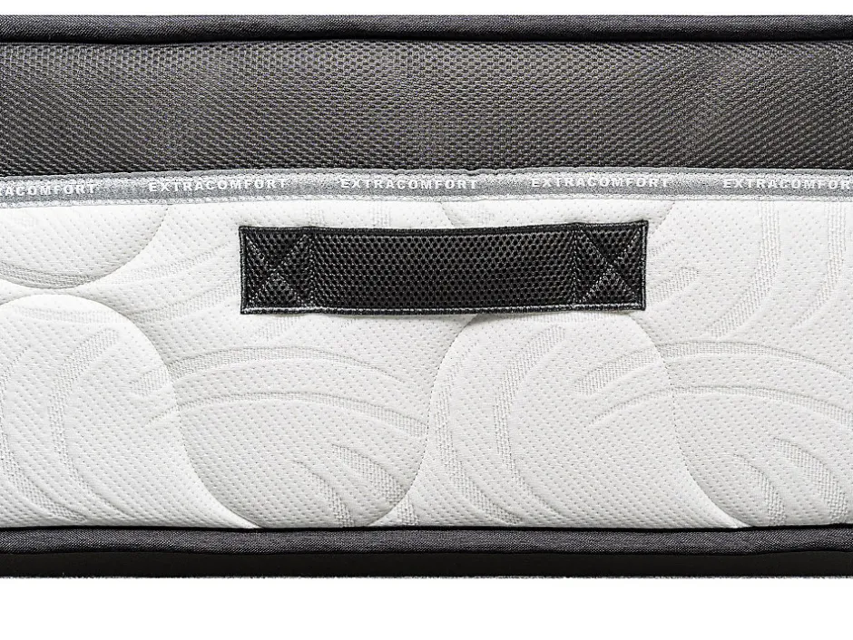 Vente-unique Ensemble 180 x 200 cm sommier coffre naturel clair + matelas mousse ép.30cm - SOLAK de YSMÉE