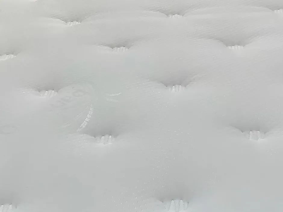 Vente-unique Ensemble 160 x 200 cm sommier tapissier + matelas ressorts ensachés 7 zones surmatelas intégré et coutil bambou ép.26cm - MIREZA Sale