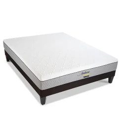 Bellecour Ensemble Amboise 90x200 cm Matelas Mousse + Sommier Bois Online