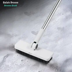 Fishtec Ensemble balai 3 en 1 Pivotant 180 pelle peigne Intégré Best