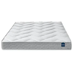 Bultex Ensemble BACK TO BASICS + Sommier POWER + pieds 90x190 Mousse Outlet