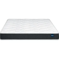 Bultex Ensemble ESSENTIAL + Sommier POWER + pieds 90x200 Mousse Hot