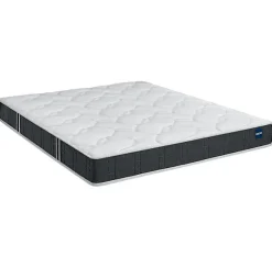 Bultex Ensemble ESSENTIAL + Sommier POWER + pieds 90x200 Mousse Hot