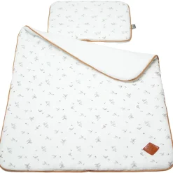 Sevira Kids Ensemble coussin et couverture pour berceau et couffin Melody Hot