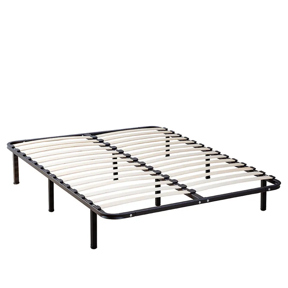 Olympe Literie Ensemble Cristal 90x200 cm Matelas Mousse + Sommier Métal