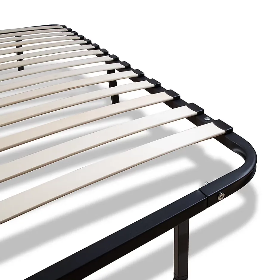 Olympe Literie Ensemble Cristal 90x190 cm Matelas Mousse + Sommier Métal