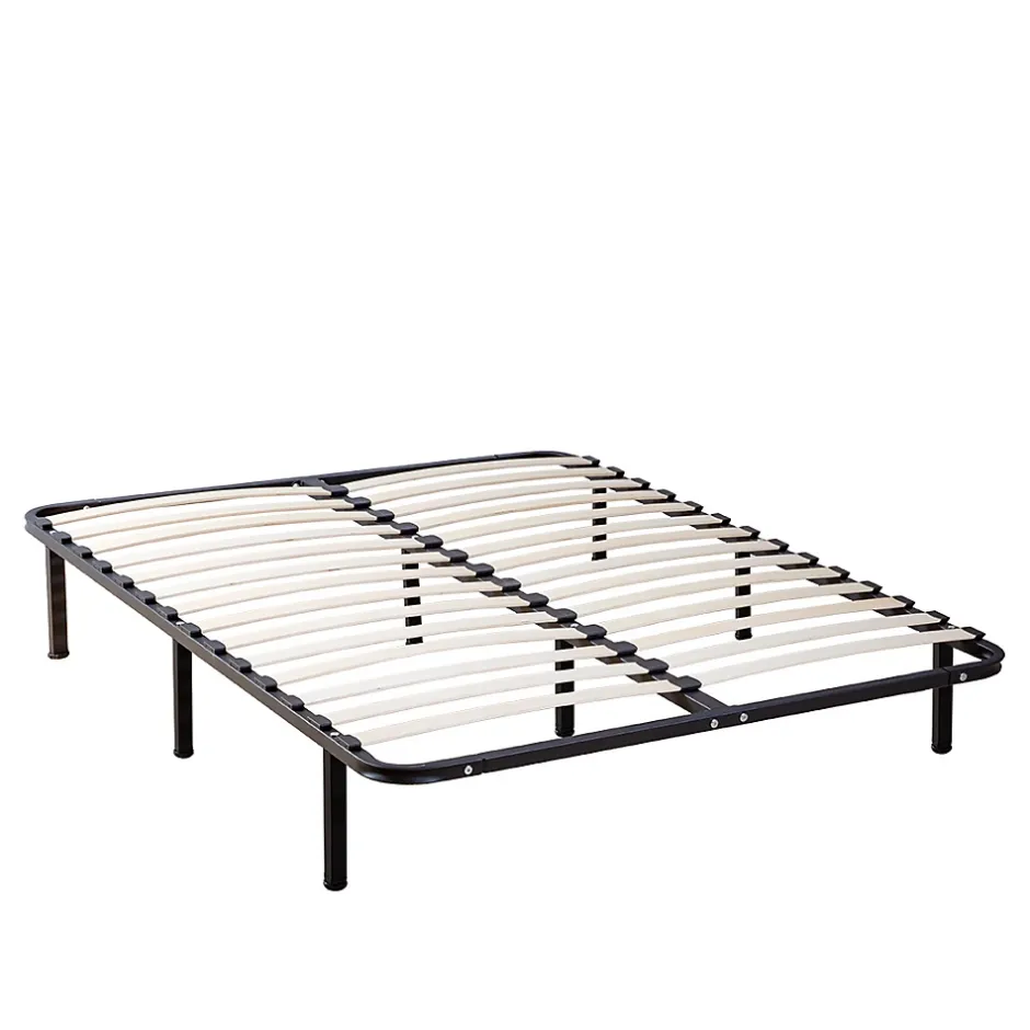 Olympe Literie Ensemble Cristal 90x190 cm Matelas Mousse + Sommier Métal