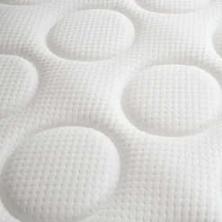 Olympe Literie Ensemble Cristal 140x190 cm Matelas Mousse + Sommier Bois