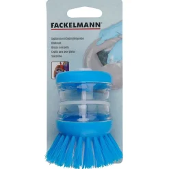 Fackelmann Ensemble de 2 Brosses à vaisselle avec réservoir pour liquide vaisselle Tecno Clearance