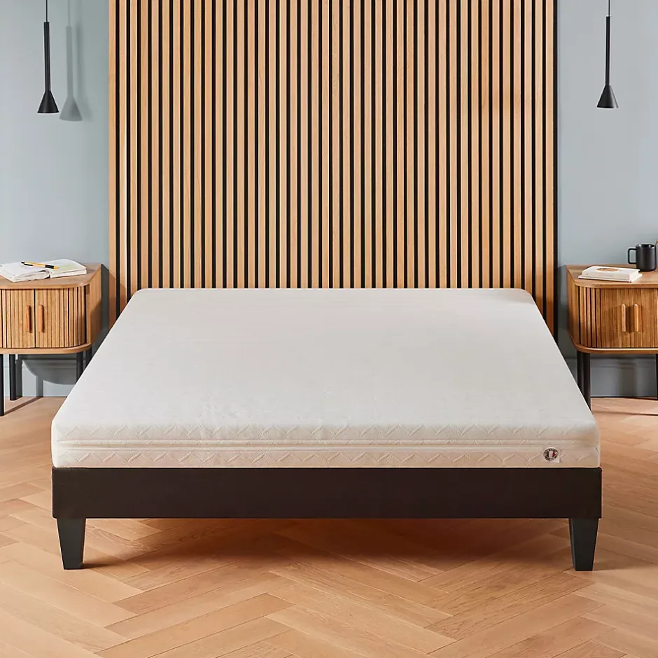 Olympe Literie Ensemble Egio 180x200 cm Matelas Mousse + Sommier Bois Online