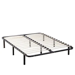 Olympe Literie Ensemble Egio 160x200 cm Matelas Mousse + Sommier Métal