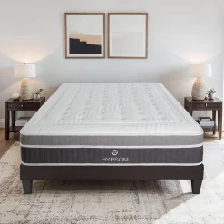 Hypsom Ensemble Elégance 140x190 cm Matelas Mousse + Sommier Bois Sale