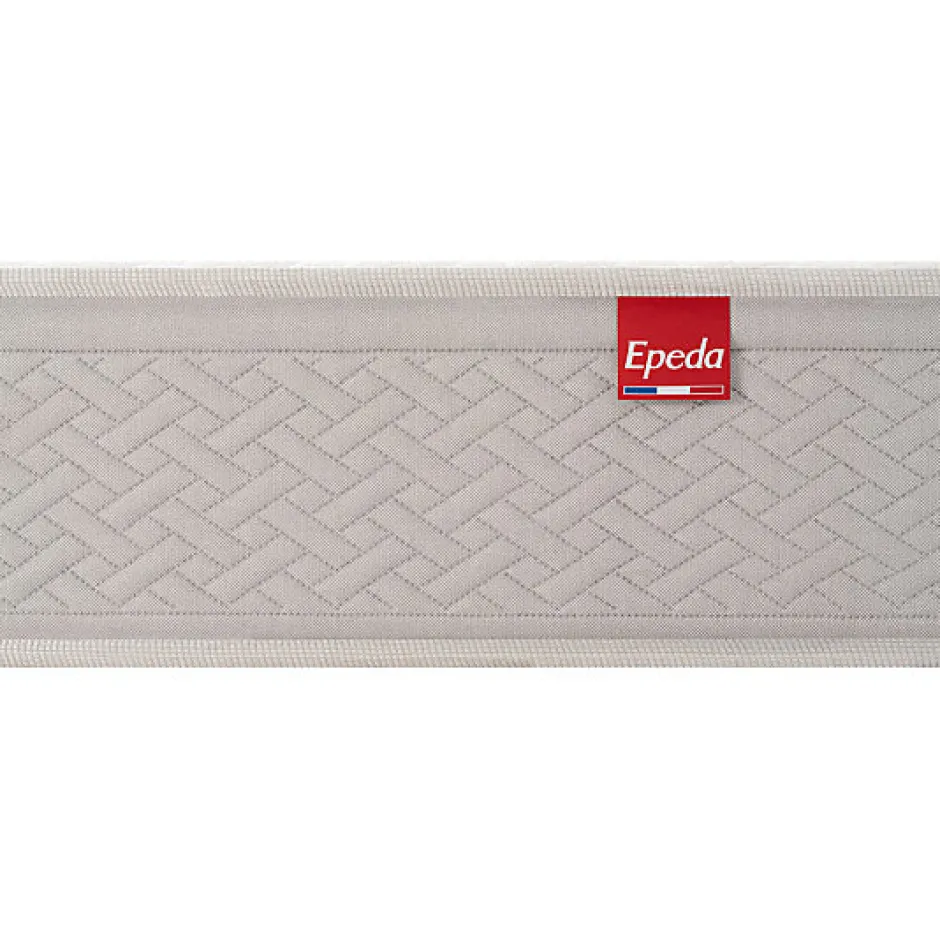 Epeda Ensemble DÉPAYSANT + Sommier Escale + Pieds 160x200 Ressorts