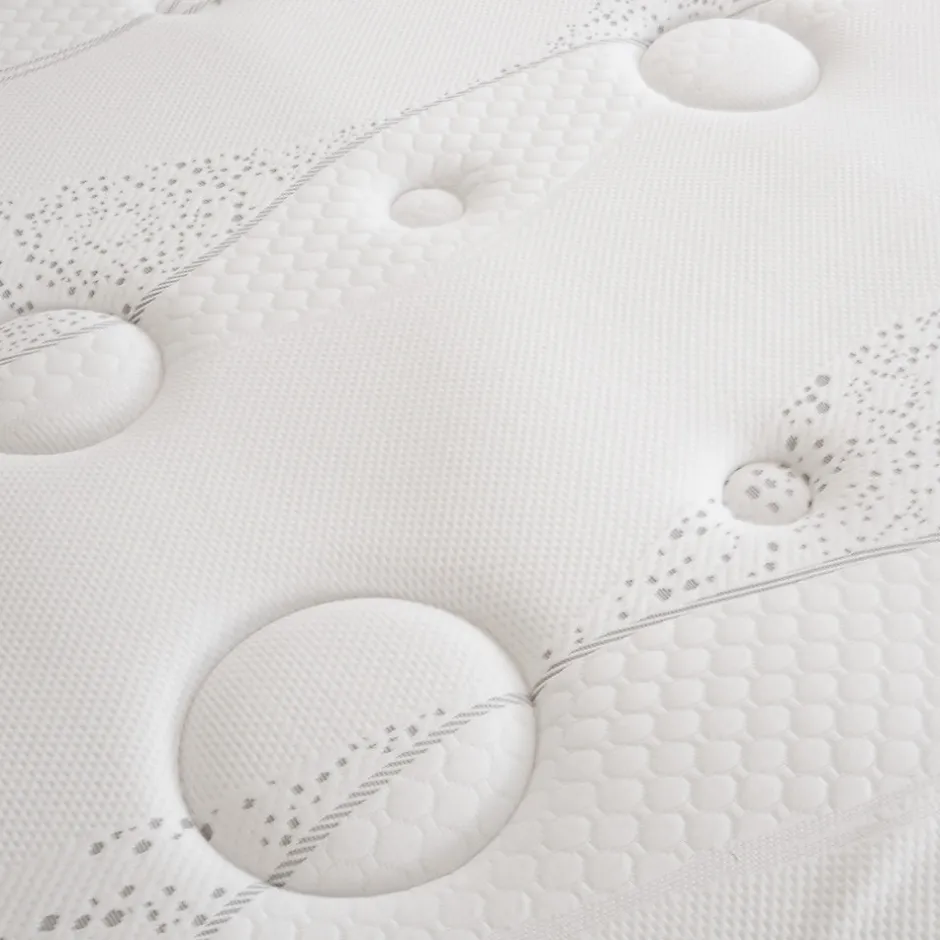 Olympe Literie Ensemble Intuition 90x190 cm Matelas Mousse + Sommier Métal