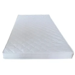Weber Industries Ensemble Matelas + Lit 140x190 DUBLIN / Gris clair
