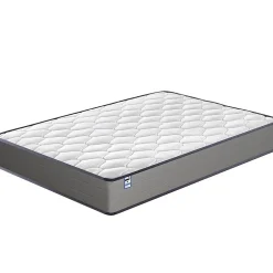 Teeno Ensemble Matelas à ressorts + Sommier avec lattes larges 160x200cm, Epaisseur du Matelas 20cm