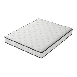 Teeno Ensemble Matelas en mousse + Sommier à Lattes 140x190cm, Epaisseur du Matelas 22cm