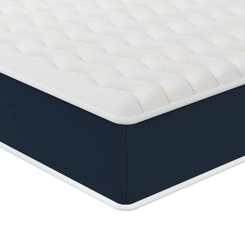 Teeno Ensemble Matelas en Mousse 160x200 cm+Sommier tapissier volige,9 Pieds Inclus,ensemble matelas et sommier